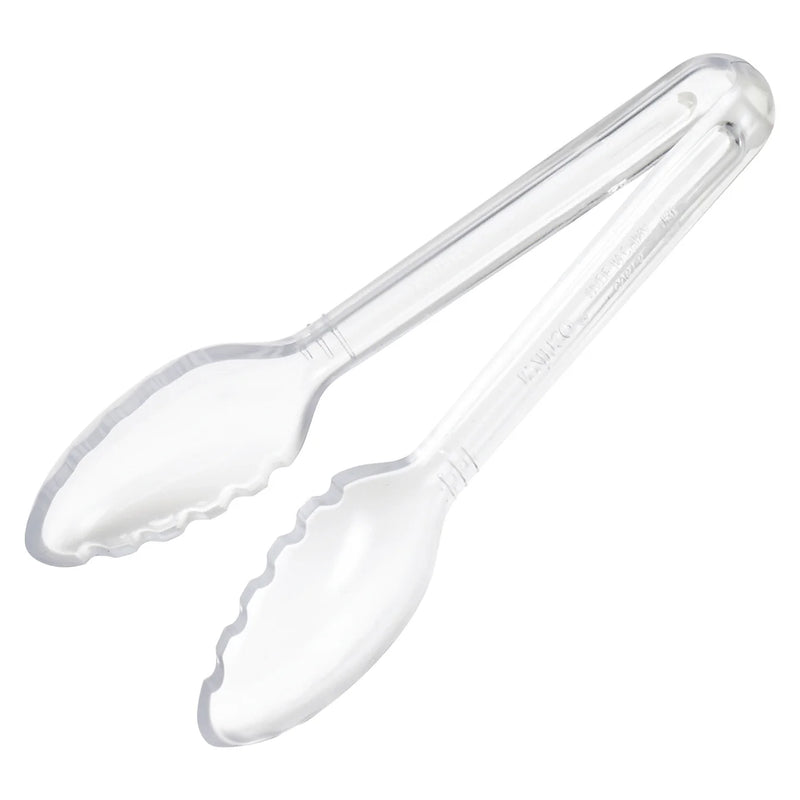 6" PC Serving Tong, Clear, Curve