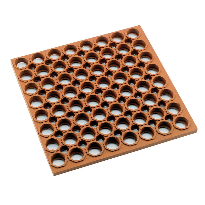 Rubber Floor Mat RED 3&