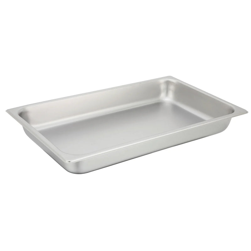 Straight-sided Steam Pan, Full-size, 2-1", 25 Ga S/S
