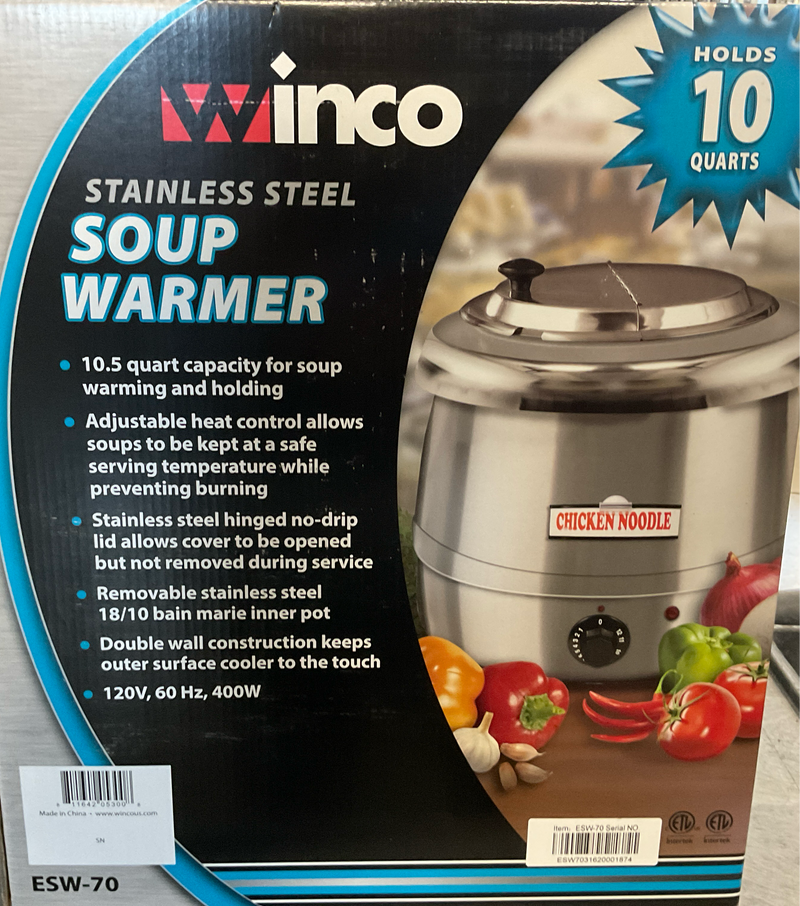 S/S Soup Warmer