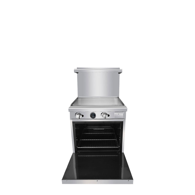 24" Wide Griddle with (1) 20" Wide Oven