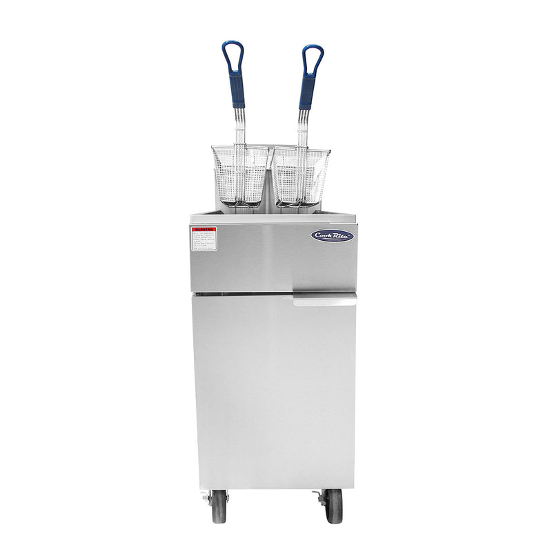 Atosa HD 35 LB S/S Deep Fryer with Energy Star Certification