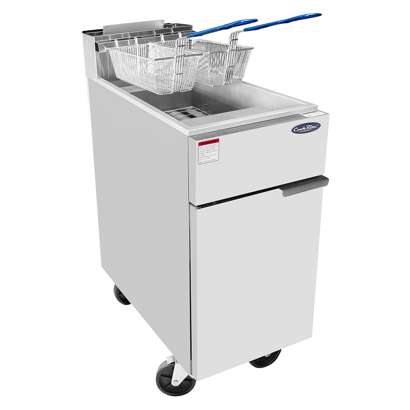 Atosa HD 35 LB S/S Deep Fryer with Energy Star Certification