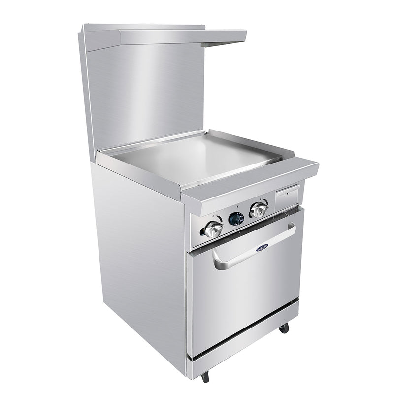 24" Wide Griddle with (1) 20" Wide Oven