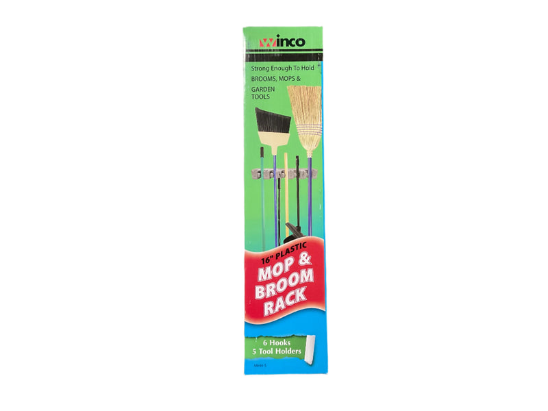Mop & Broom Rack