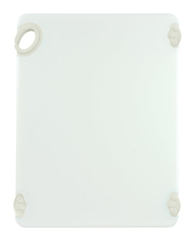 STATIKBOARD Cutting Board with Hook,15"x20"x1",White