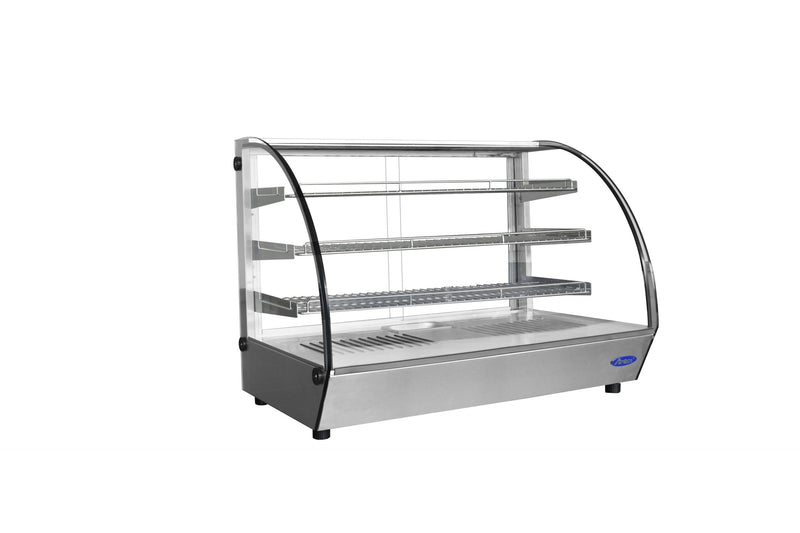 Countertop Heated Display Case, Curved (5.6 cu ft)