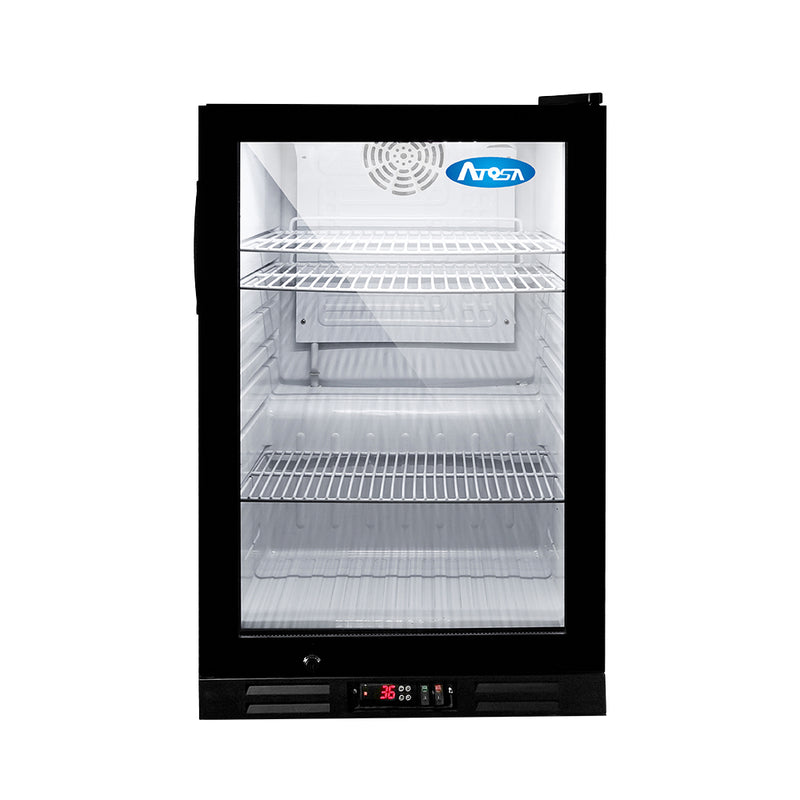 Compact Countertop Merchandiser with Digital Thermostat 5 cu ft