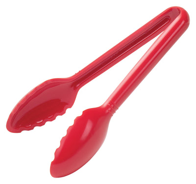 Curv™ 6" PC Serving Tongs, Red
