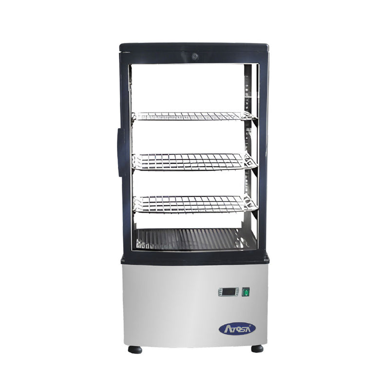 Countertop Diamond Showcase Refrigerator, 2.8 cu ft