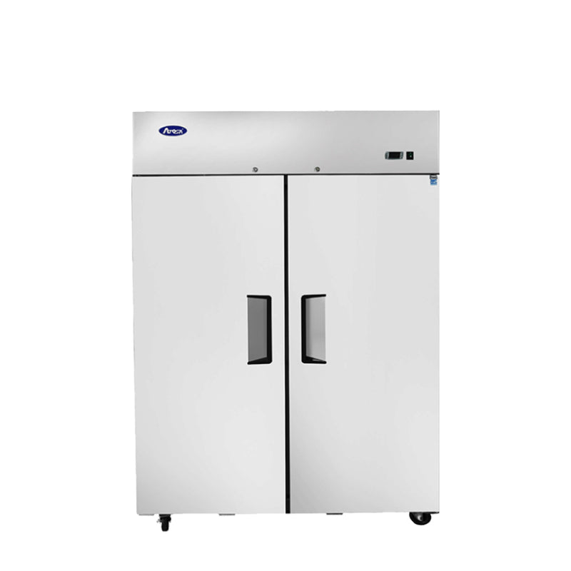 Top Mount 2-Section Dual Temp Refrigerator/Freezer, Dual Compressors (Freezer on the LEFT/cooler on the RIGHT)