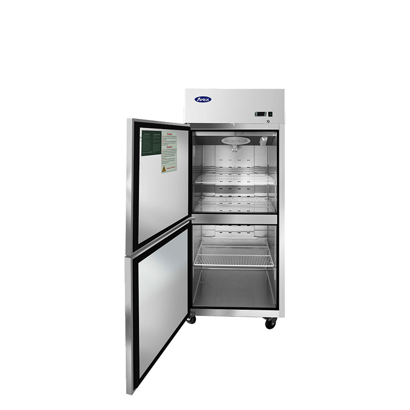 Top Mount (2) Divided Door Freezer LEFT HINGED