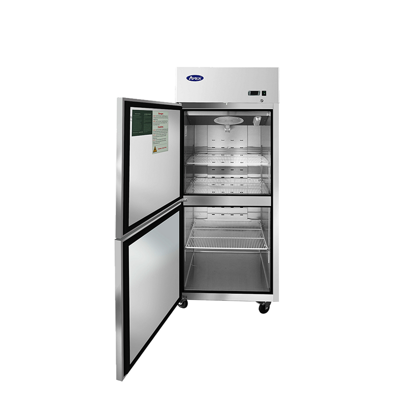 Top Mount (2) Divided Door Refrigerator LEFT HINGED