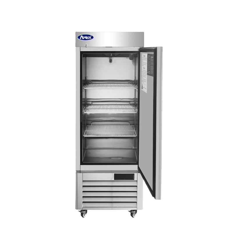 Bottom Mount Reach-in One Door Low Height Freezer