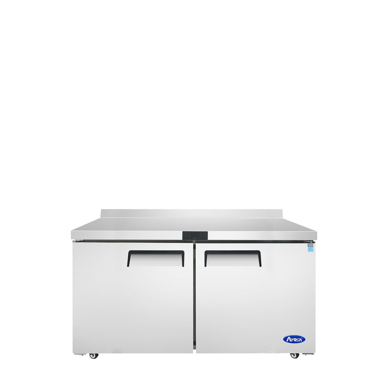 Refrigerador de 60" con encimera y protector contra salpicaduras Dimensiones: 60-1 W * 30 D * 39-4/5 H