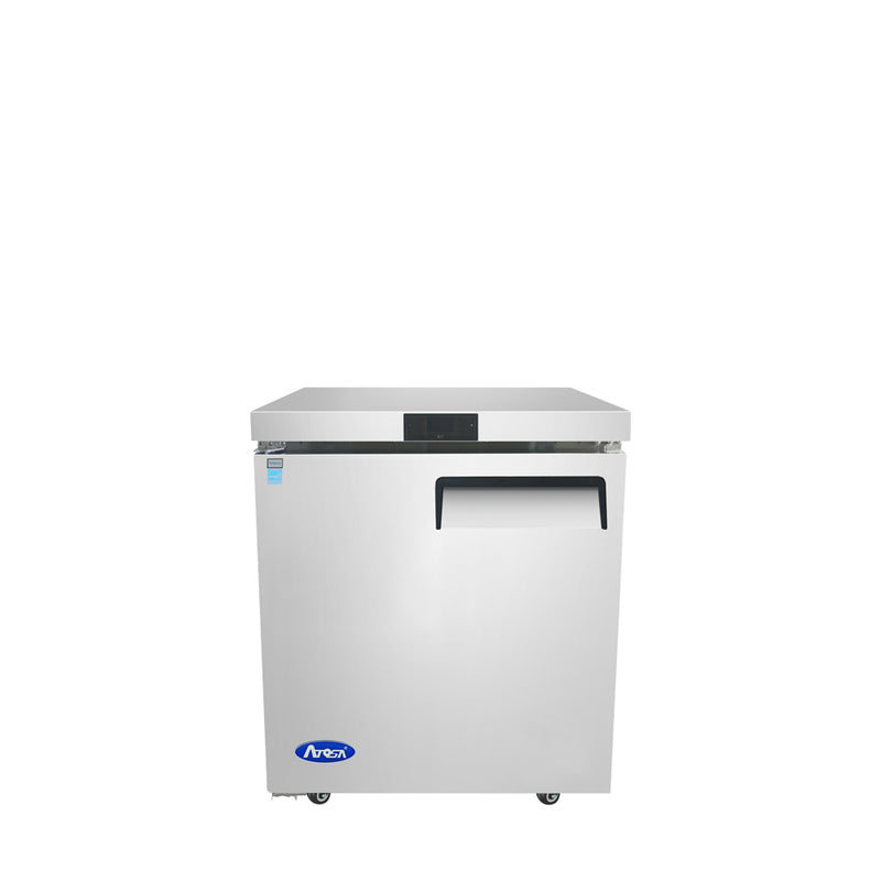 ATOSA 27" 1 DOOR UNDERCOUNTER FREEZER (Left Hinged)