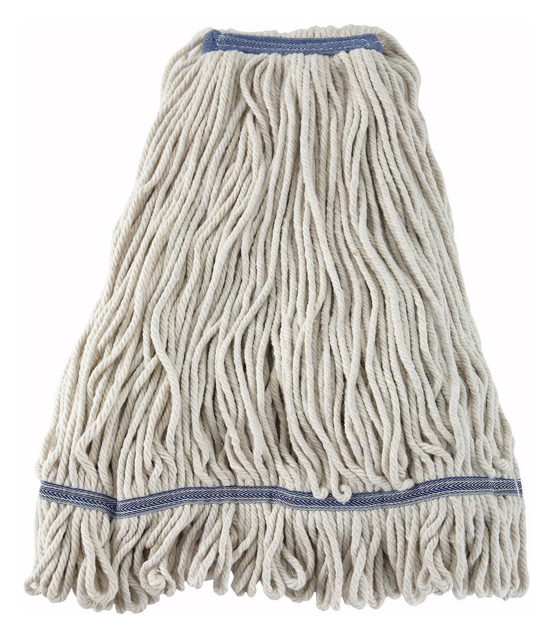 Mop Head, White Yarn, 32oz, 800g, Looped End