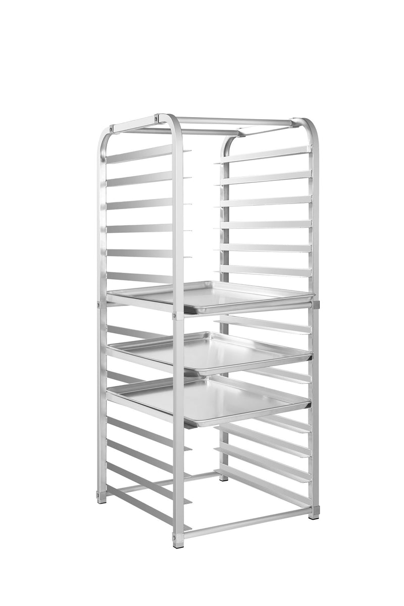 Heavy-Duty 15 Pan End Load Bun/Sheet Pan Rack
