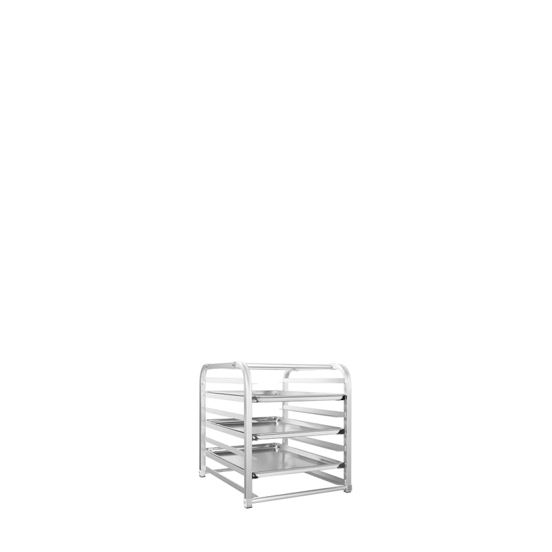 Heavy-Duty 7 Pan End Load Bun/Sheet Pan Rack