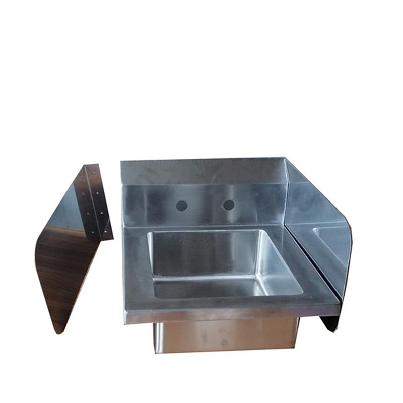 Side Splash Guard for 18" Hand Sink