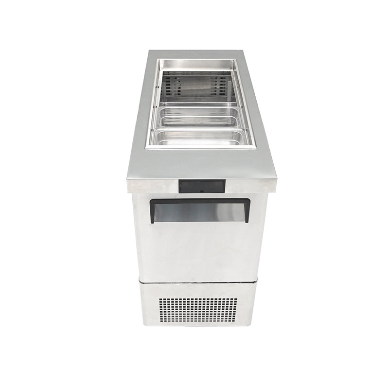 17" Refrigerated Meat Well Station/Sandwich Prep Table