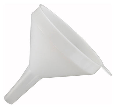 8oz Funnel, Plastic, 4-1"