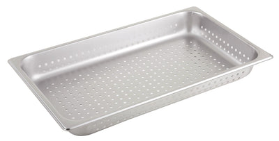 Perforated Steam Pan, Full-size, 2-1", S/S