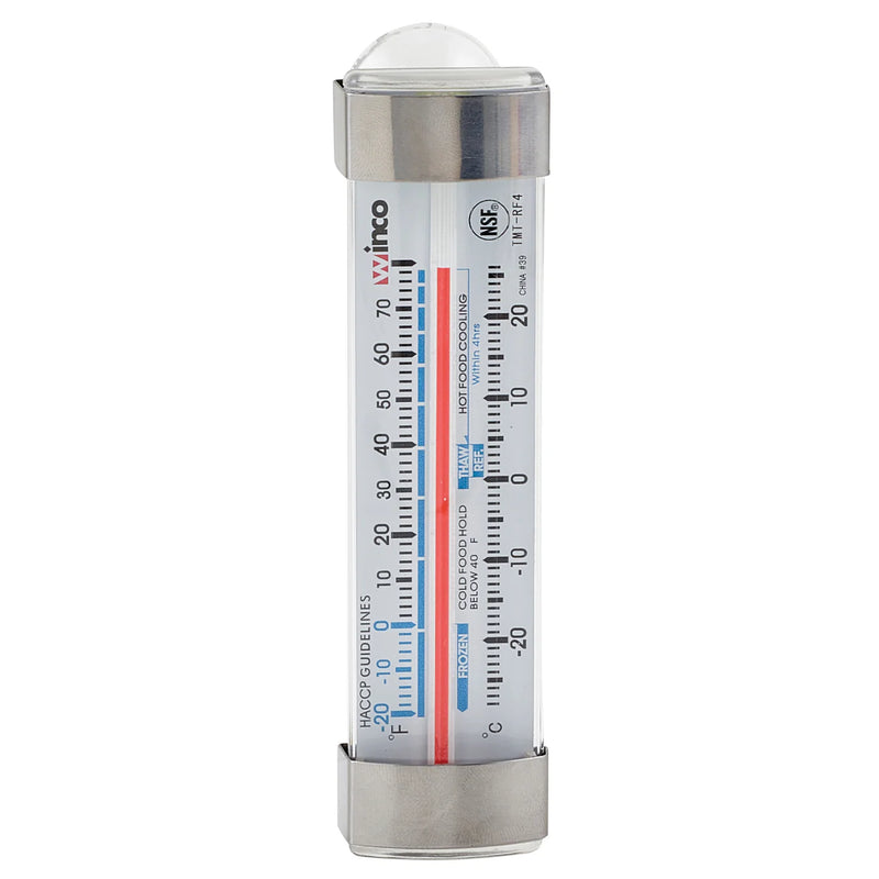 Termómetro para congelador/refrigerador, 3-1"L, con ventosa