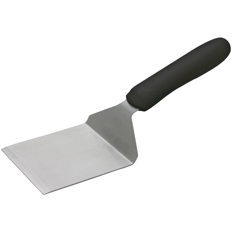 Steak/Burger Turner w/Offset, Black PP Hdl, 4-1" x 3-3/4" Blade