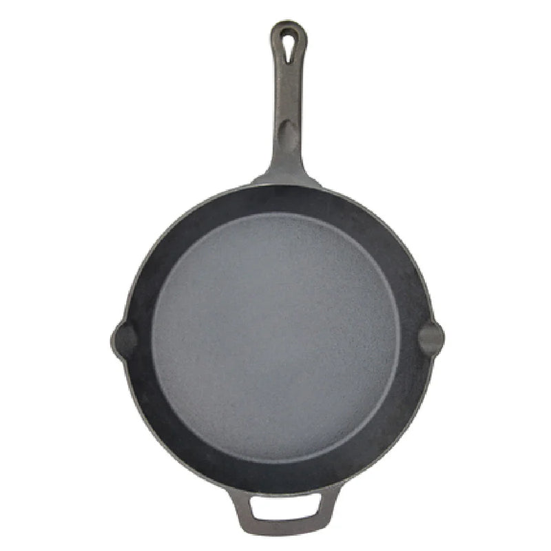 12" Cast Iron Skillet-+