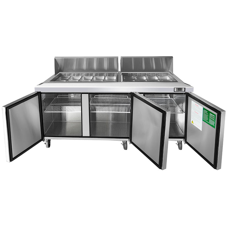Sandwich Prep Table 72"