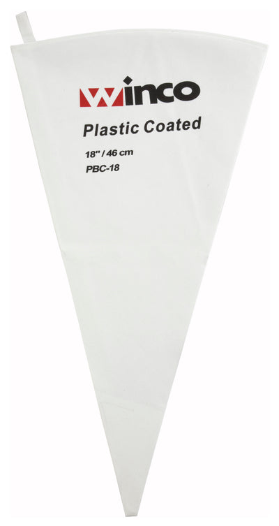 18" Pastry Bag, Cotton w/Plastic Coating