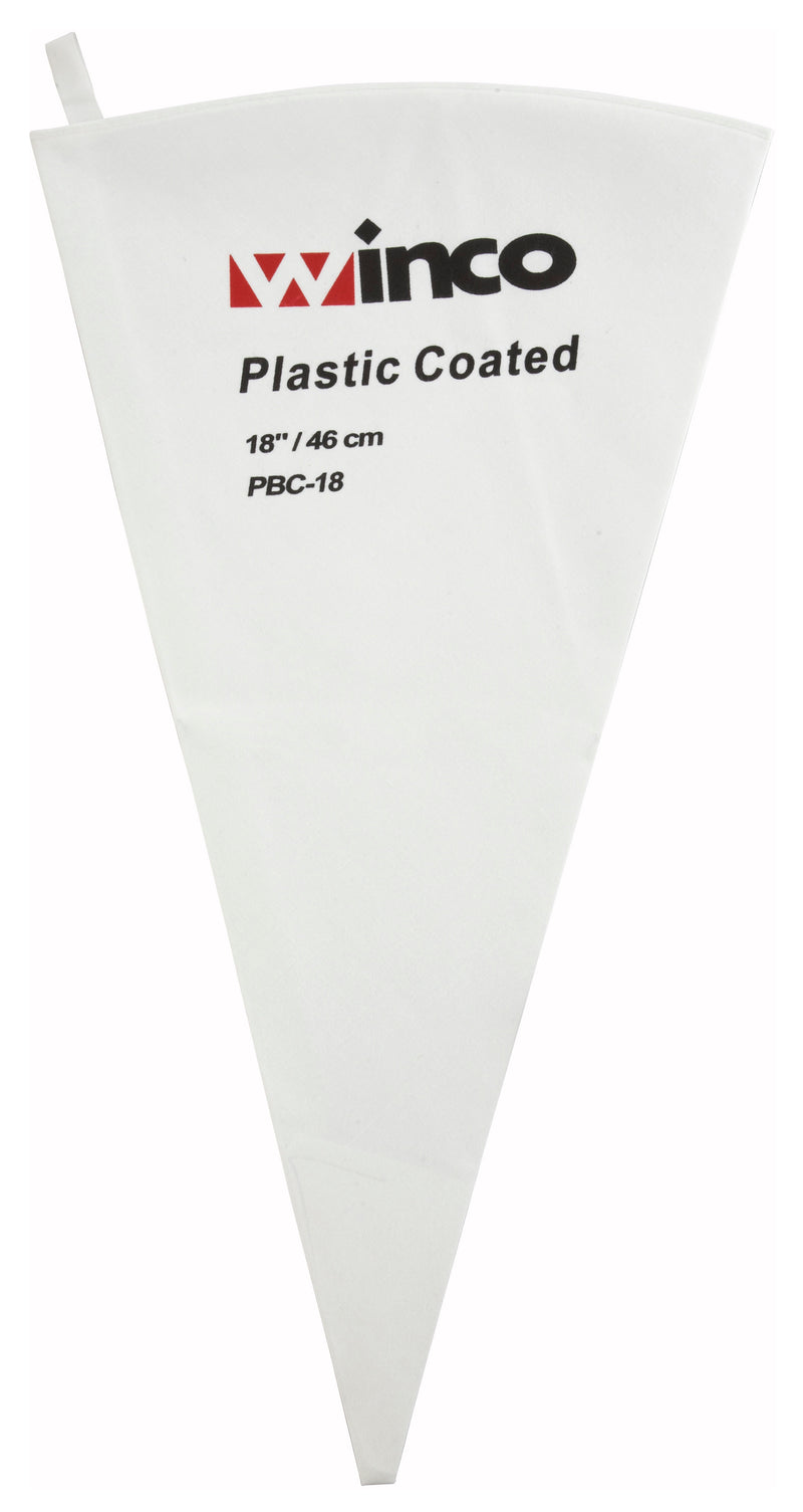 18" Pastry Bag, Cotton w/Plastic Coating