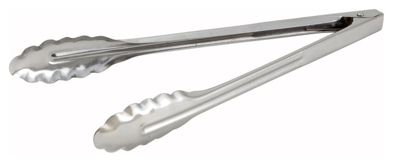 12" S/S Utility Tong, Medium Weight, 0.6mm