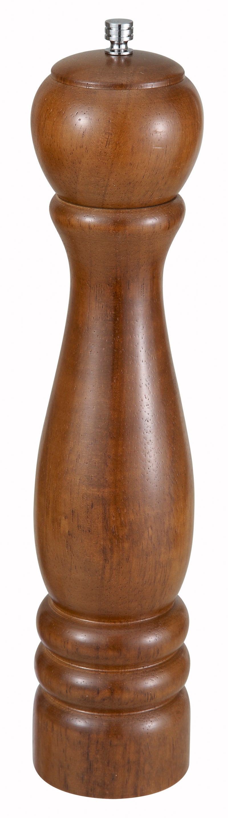 12" Traditional Pepper Mill, Oak Finish